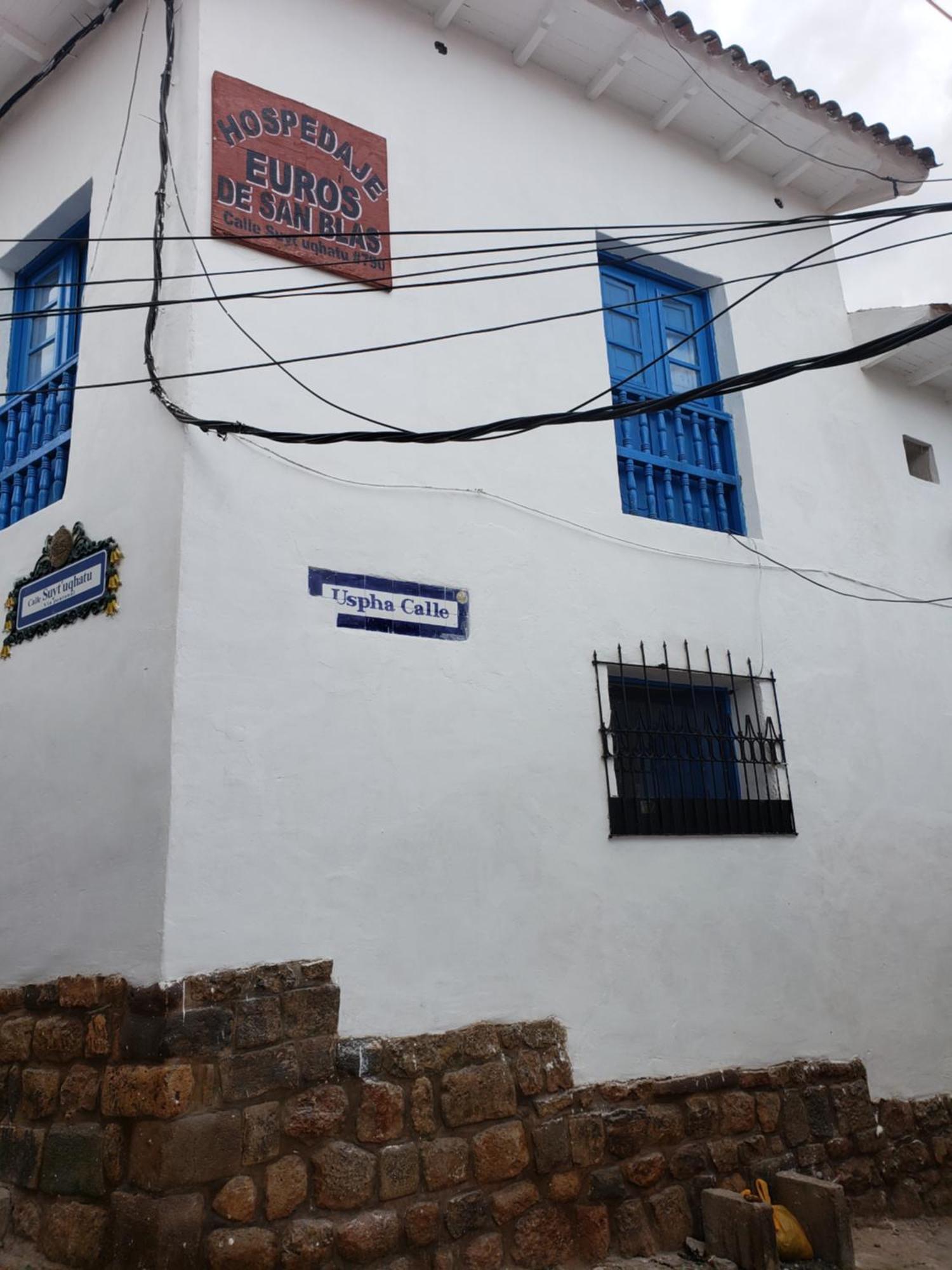 Hospedaje Euro'S De San Blas Hotel Cusco Exterior photo